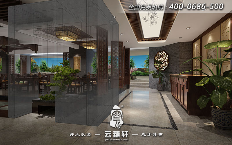 茶樓大廳裝修圖片